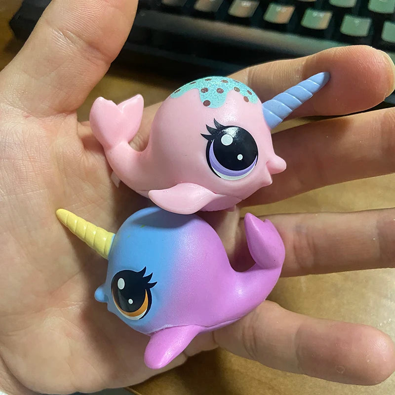 Buy 5 Get 2 Gifts 4-5 cm Loose Old Pet Shop Toys Cat Puppy Kitten Figure Mini Toy Figures Classic Little Pet Toys