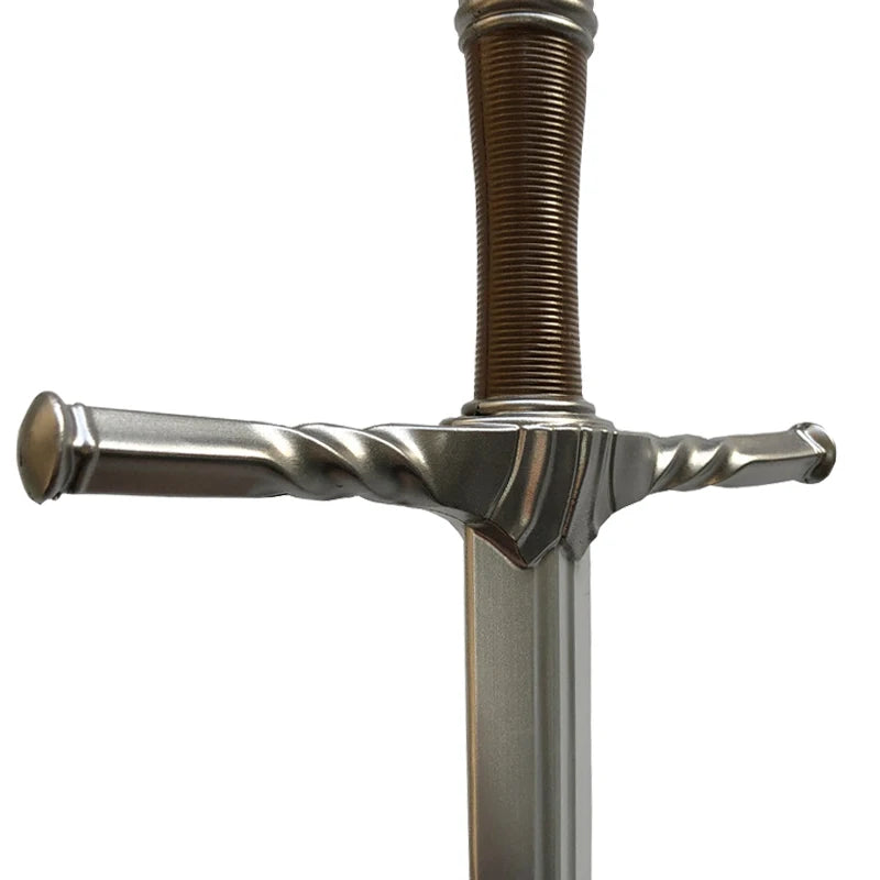 Wild Hunt Sword Aerondight Sword Weapon Cosplay White Wolf Prop Role Play Gift Safety 1:1 PU Wizard Eredin Alice Jewel Sword
