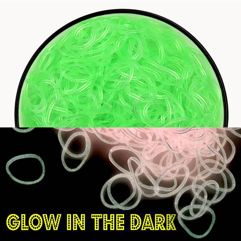 Protein Semi-permeable Jelly Color Rubber Bands Elastic  Weave loom Bands Children's Arts & Crafts, DIY Toys Bracelet