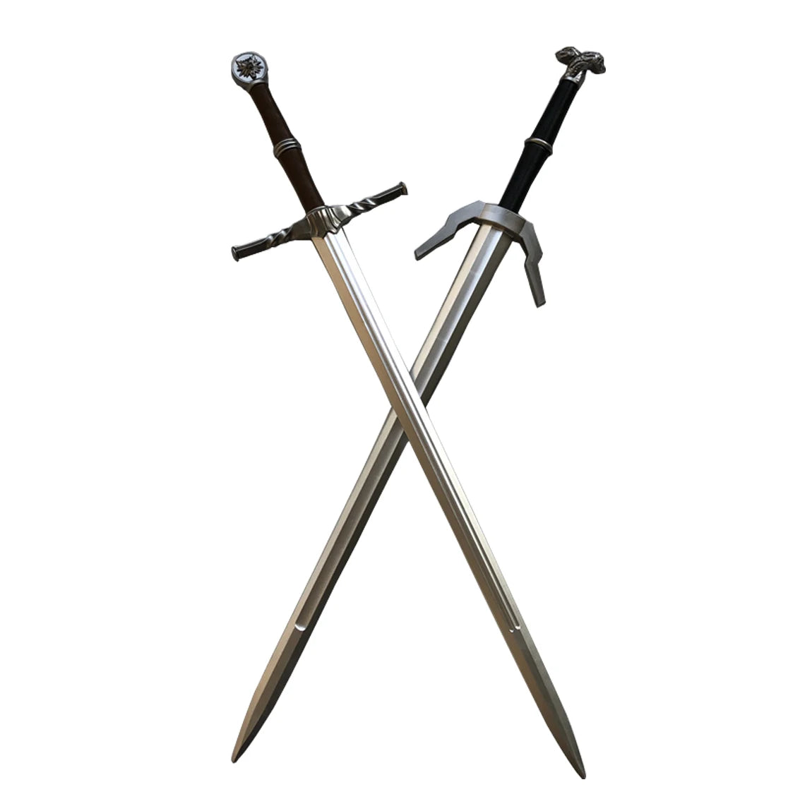 Wild Hunt Sword Aerondight Sword Weapon Cosplay White Wolf Prop Role Play Gift Safety 1:1 PU Wizard Eredin Alice Jewel Sword