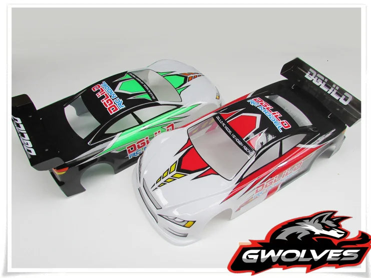 LTC 1/10 RC RACING Touring car competition 190mm width High downforce PVC body shell for xray 3Raicng  yokomo TAMIYA ARC