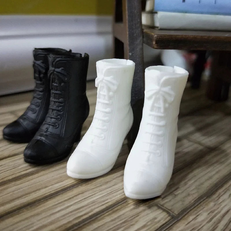 New Blyth Doll Sports Shoes, Fashion Middle High Heel Boots Shoes For blyth Barbies,Licca, Azone 1/6 Doll Accessories