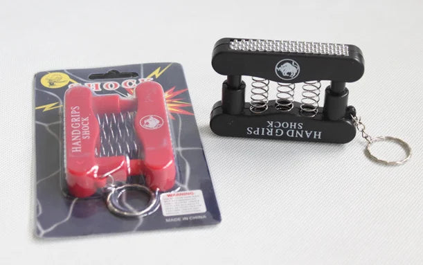 Hand Grips Shock Grip Electric Shock Toy Funny April Fools Day Gifts Prank Toys Joke Gifts Electric Man Gripper