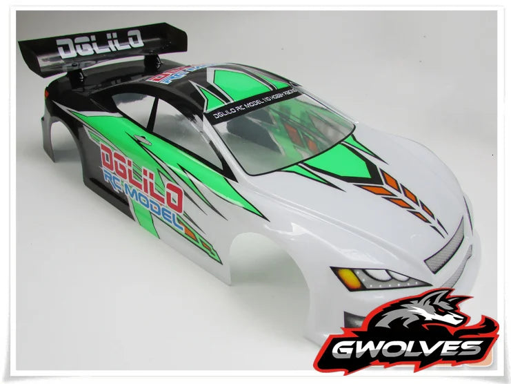 LTC 1/10 RC RACING Touring car competition 190mm width High downforce PVC body shell for xray 3Raicng  yokomo TAMIYA ARC