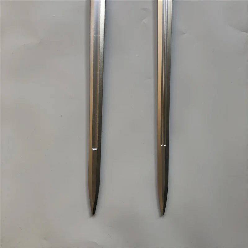 Wild Hunt Sword Aerondight Sword Weapon Cosplay White Wolf Prop Role Play Gift Safety 1:1 PU Wizard Eredin Alice Jewel Sword