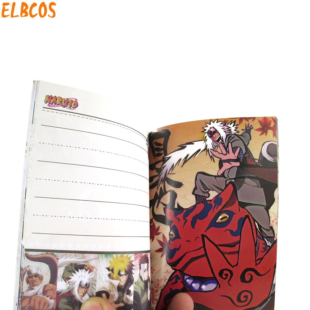 ELBCOS Kakashi Gama Sennin Jiraiya Icha Icha Paradise Cosplay 36 Page Coloring Notebook
