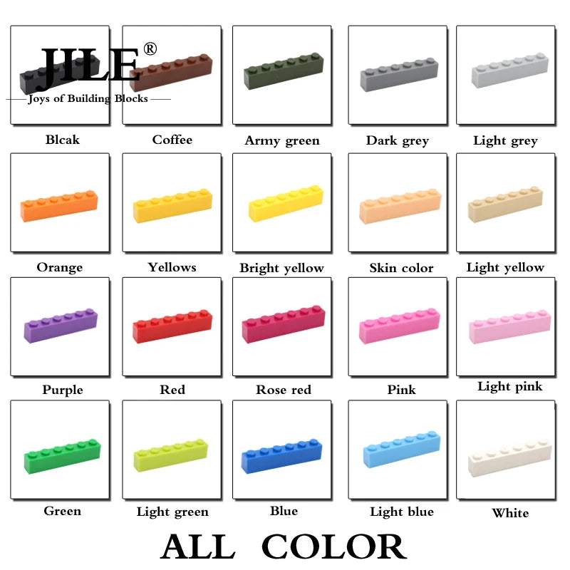 MOC Building Blocks Weight Creative Random Model Bricks Accessories Bulk Compatible with Figures Toys Educational Kids Gifts