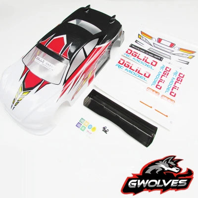 LTC 1/10 RC RACING Touring car competition 190mm width High downforce PVC body shell for xray 3Raicng  yokomo TAMIYA ARC