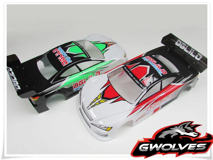 LTC 1/10 RC RACING Touring car competition 190mm width High downforce PVC body shell for xray 3Raicng  yokomo TAMIYA ARC