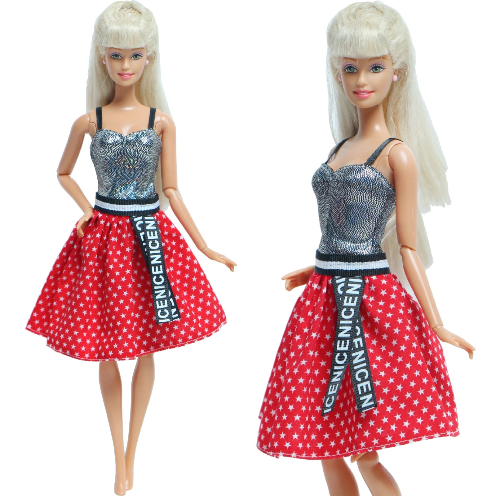 Handmade Fashion Doll Dress Princess Doll Mini Gown Party Daily Wear Clothes For Ba Doll Bie Accessories Girl Kids Baby Toys