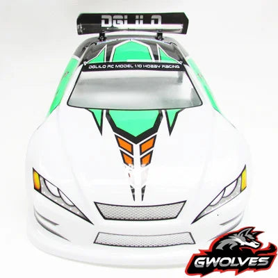 LTC 1/10 RC RACING Touring car competition 190mm width High downforce PVC body shell for xray 3Raicng  yokomo TAMIYA ARC