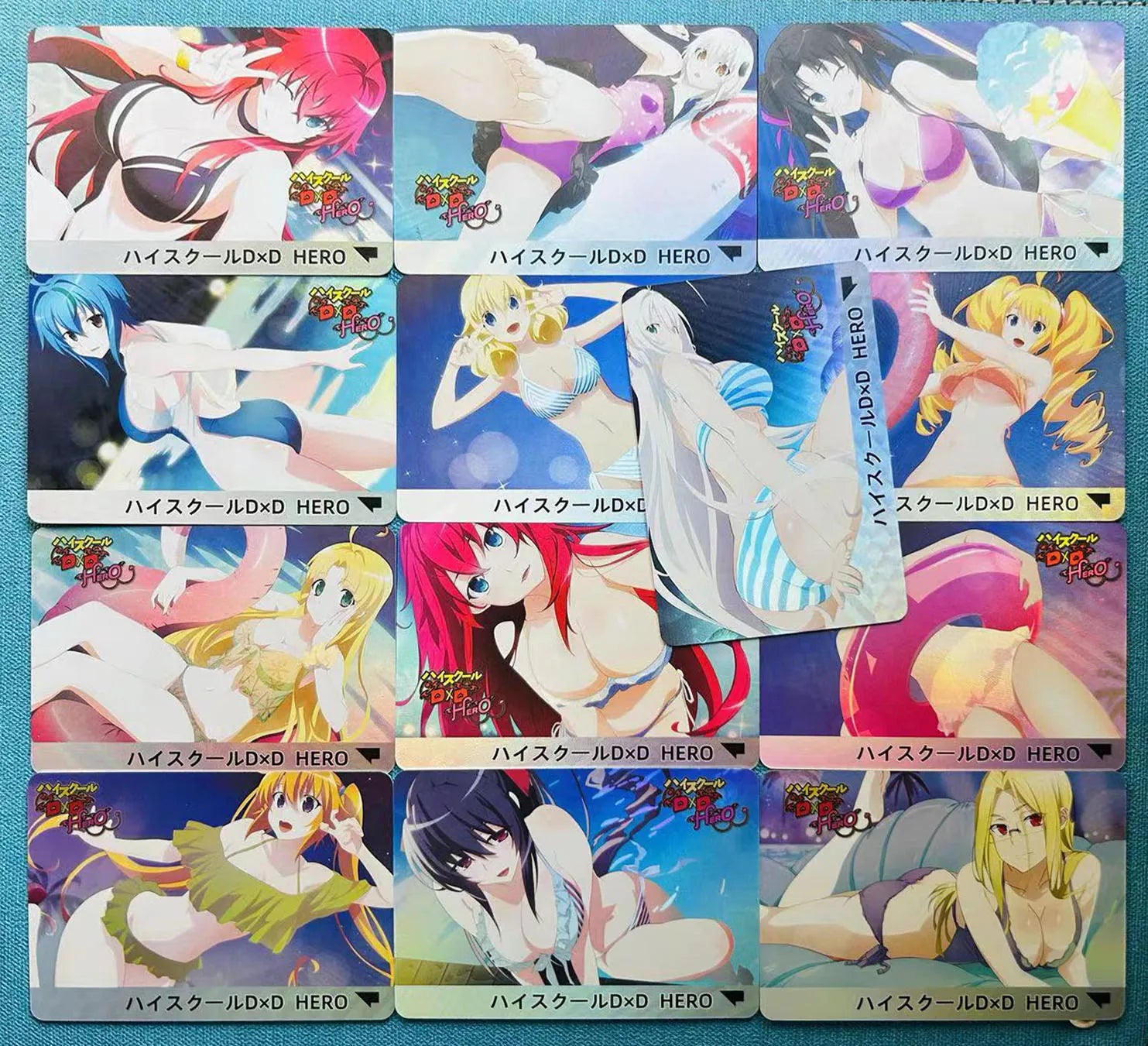 Anime Goddess Story DIY ACG High School DXD Asia Argento Ravel Phoenix Sexy Boy Games Toys Collectible Cards Christmas Birthday