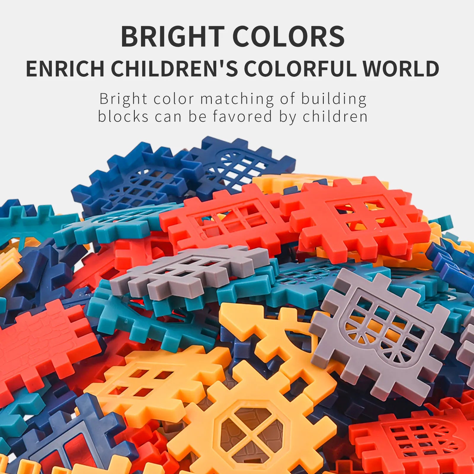 Morandi House Vuilding Blocks Children Build Houses With Plastic Block Toys