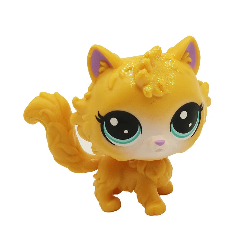 Buy 5 Get 2 Gifts 4-5 cm Loose Old Pet Shop Toys Cat Puppy Kitten Figure Mini Toy Figures Classic Little Pet Toys