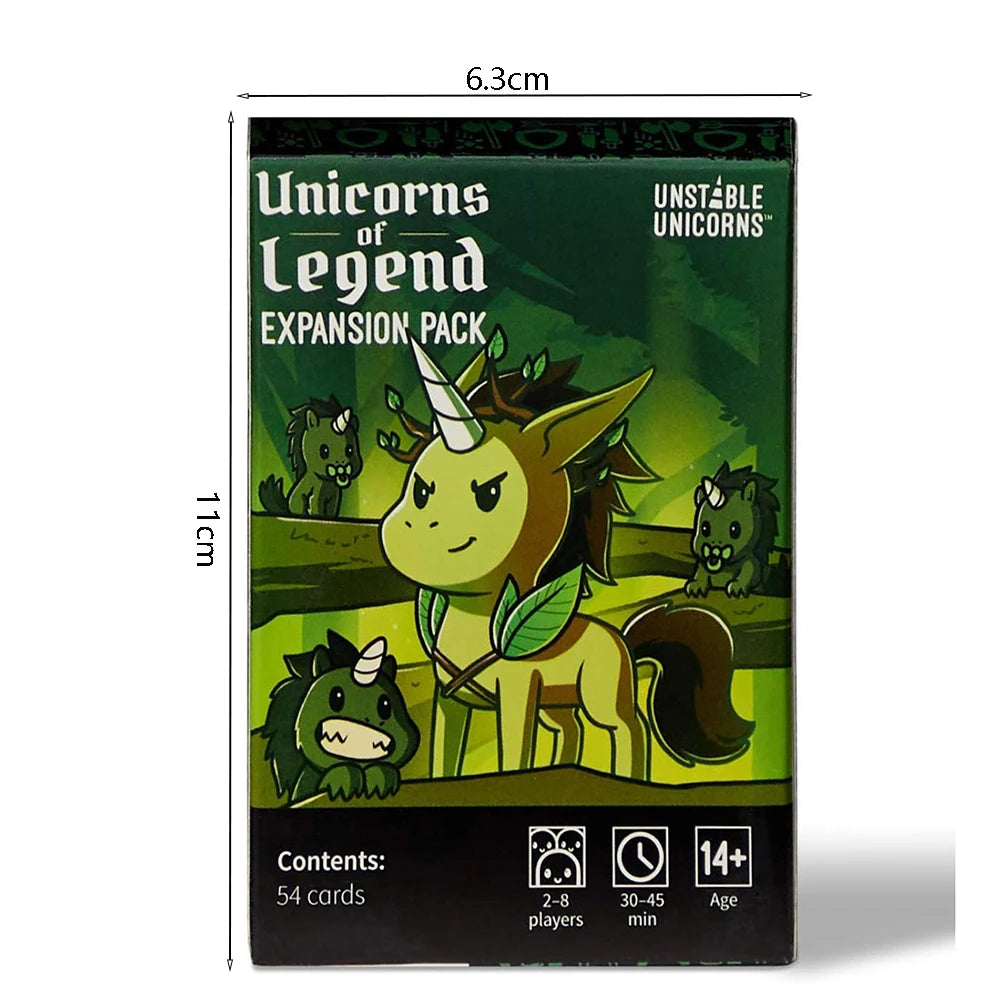 Unstable Unicorns Board English Family Party Expansion Basic Version Of Classic Board Games