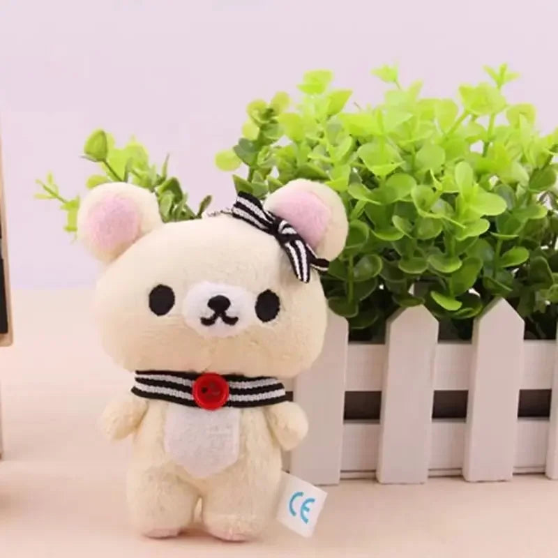 Anime Rilakkuma Plush Doll Cartoon Bear Toys Kawaii Rilakkuma Room Decor Teddy Bear Plushies Cute Couple Bear Xmas Girl Gifts