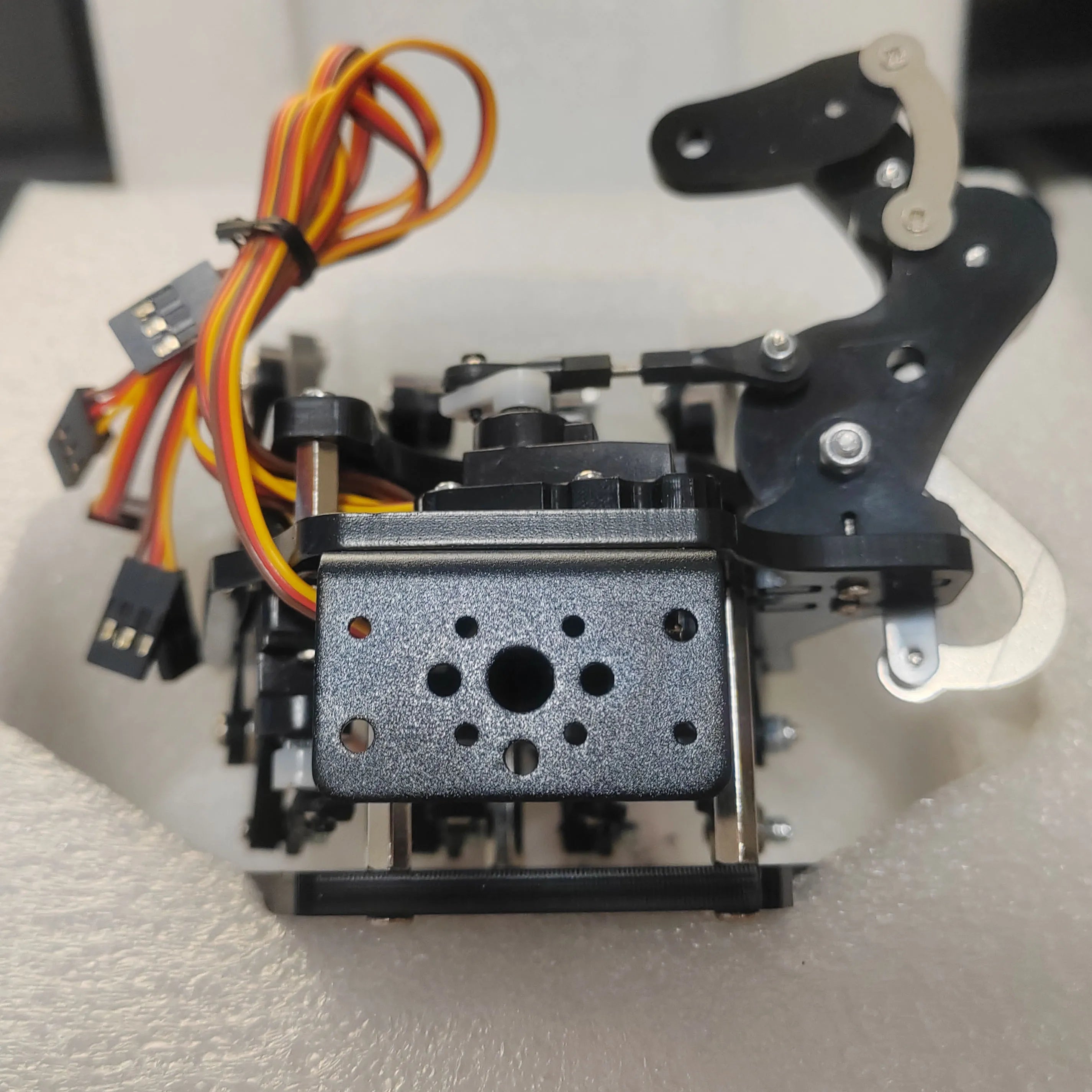 5 Dof Robotic Hand Claw Humanoid Robot Bionic Assembled Mechanical Manipulator Claw for Arduino UNO Programming Robot DIY Kit