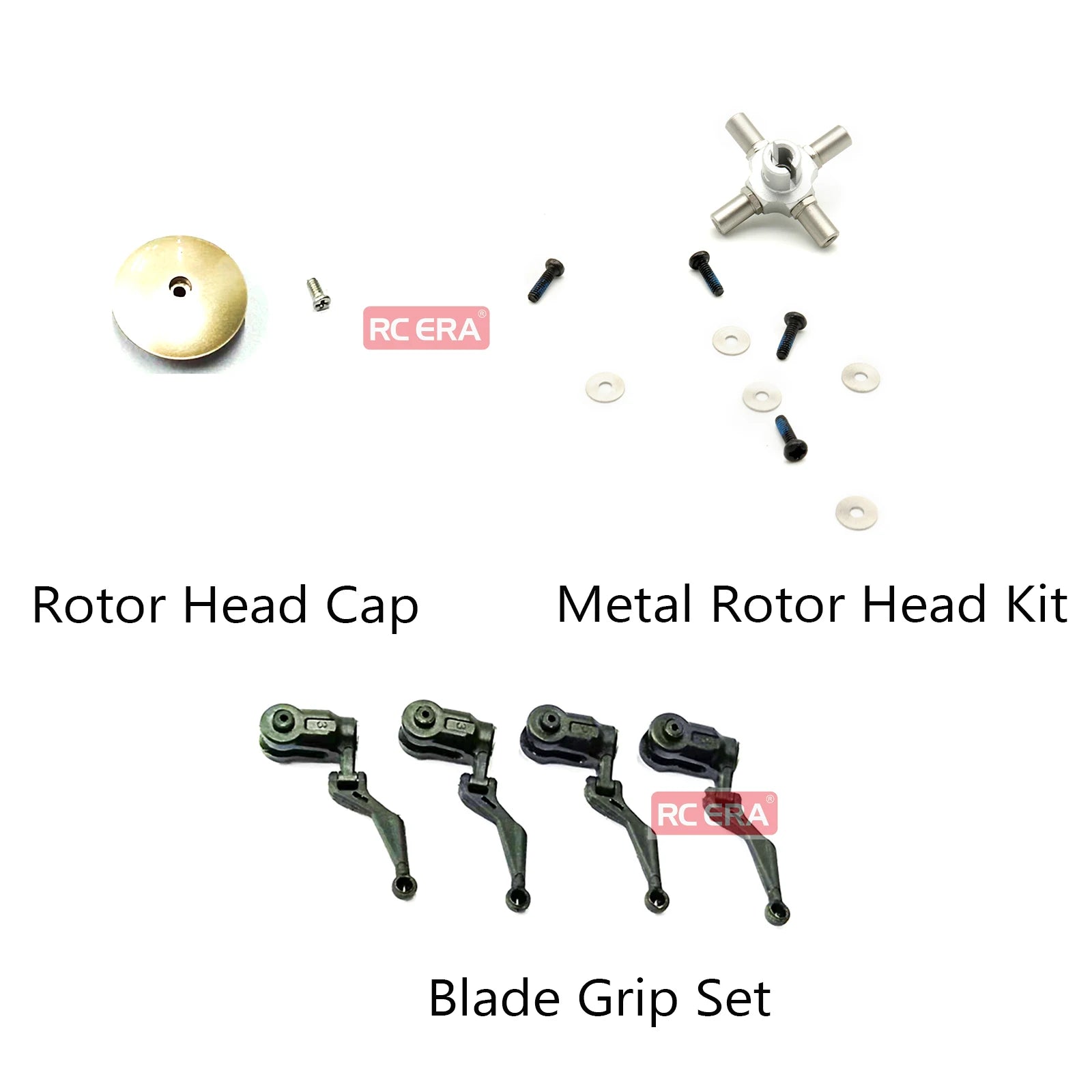 RC ERA Original Spare Parts for C123 EC135 Scale RC Helicopter Fuselage Body Shell Main Blade Grip ESC Servo Replacement