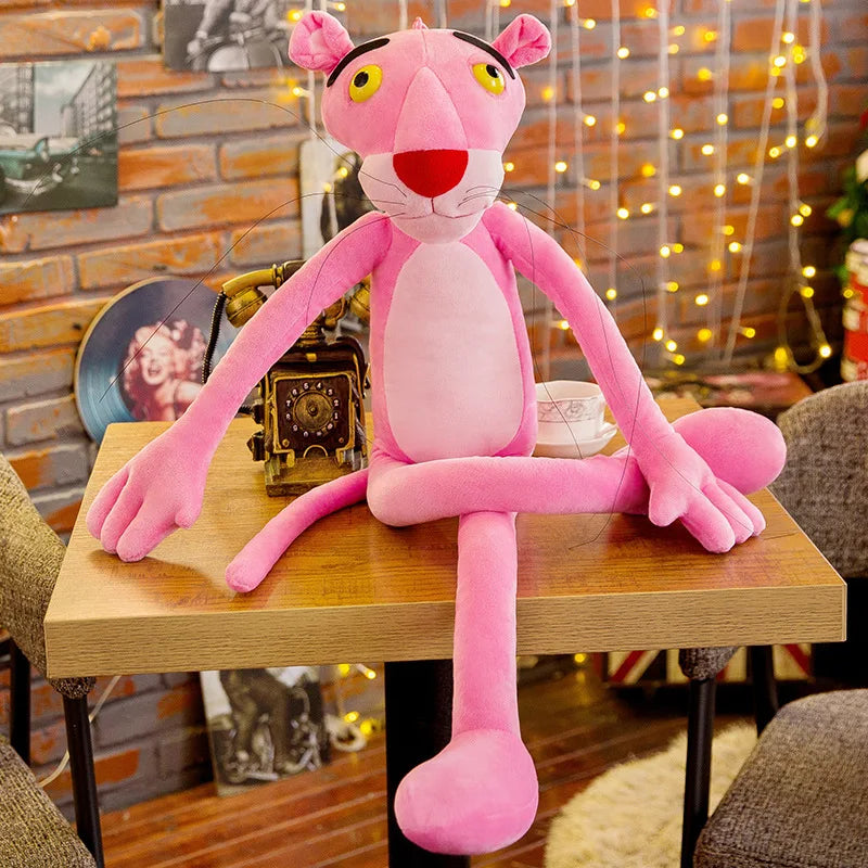 160cm Disney Giant Pink Plush Doll Toys Cute Cartoon Leopard Stuffed Animal Baby Toy Kid Soft Kawaii Stuffed Doll Christmas Gift