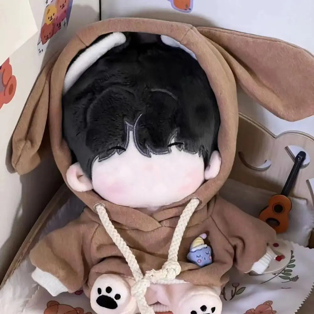 Cute Clothes Hoodies for 20cm Cotton Dolls Outfits Sweatshirt Cute Doll 20cm Clothes Hoodie Mini Mini Clothes Handmade Hoodies