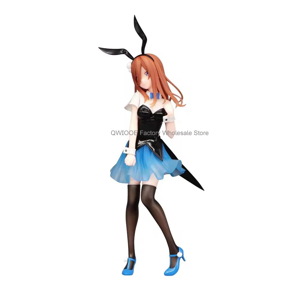 Original Genuine FuRyu Gotoubun No Hanayome 23.4cm Nakano Sanjiu Anime Action Model Decorations PVC Toy Birthday Gift