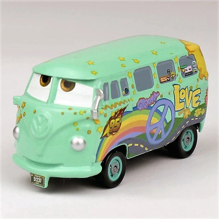 Disney Pixar Toy Car 2/3 Lightning McQueen Jackson Storm 1:55 Die Cast Metal Alloy Model Vehicles Children Toy Boy Birthday Gift