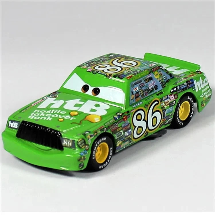 Disney Pixar Toy Car 2/3 Lightning McQueen Jackson Storm 1:55 Die Cast Metal Alloy Model Vehicles Children Toy Boy Birthday Gift