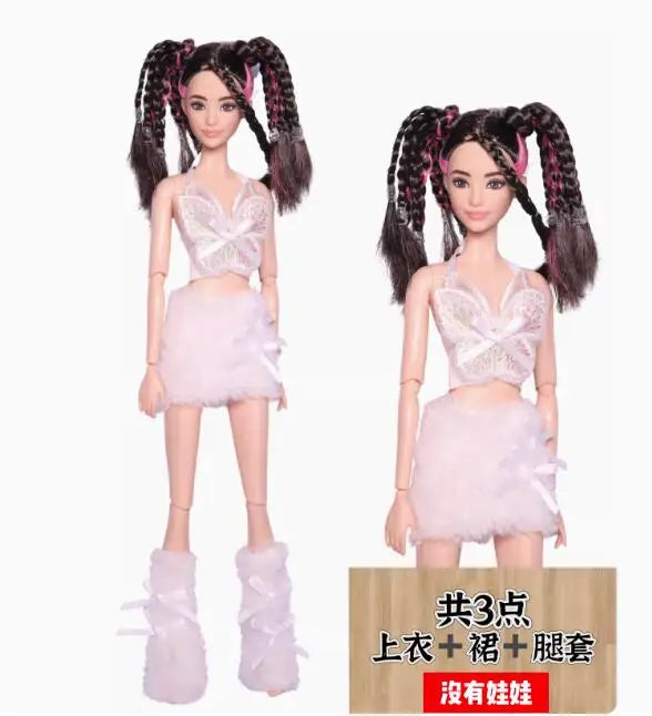 Designed styles Toy accessories gift dressess clothes for your BB FR 1/6 scale dolls BBIKG305