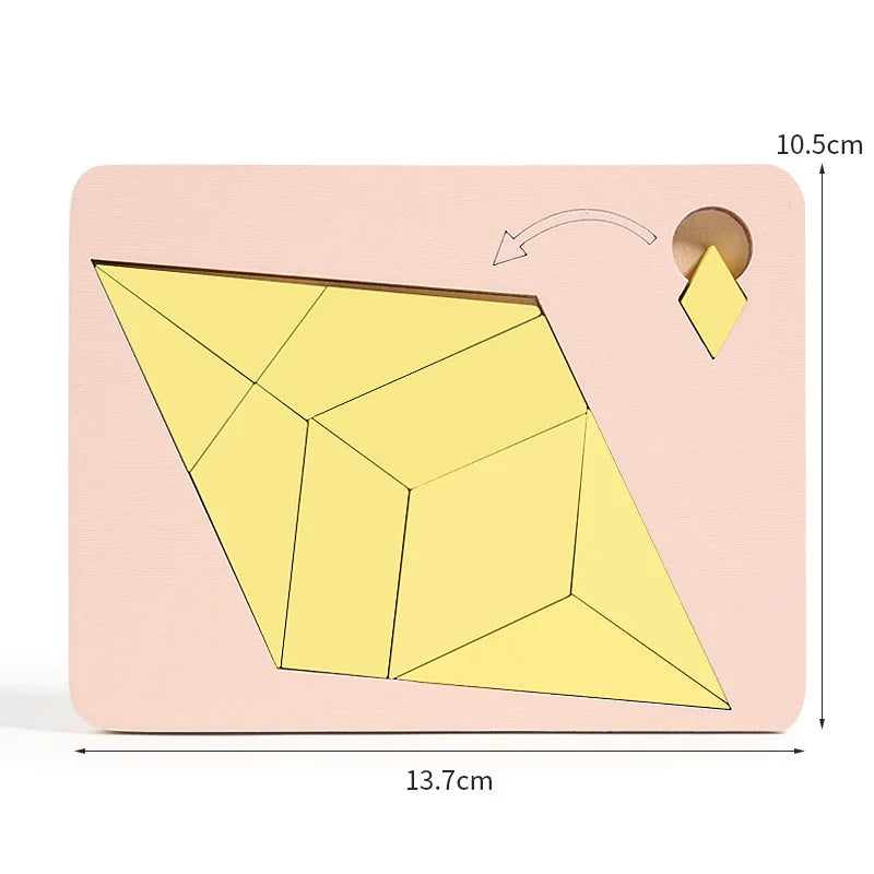 Kids Logical Thinking Training Wooden Puzzles Adult Burning Brain Challenge Activity Game Educational Toys For Autistic Children