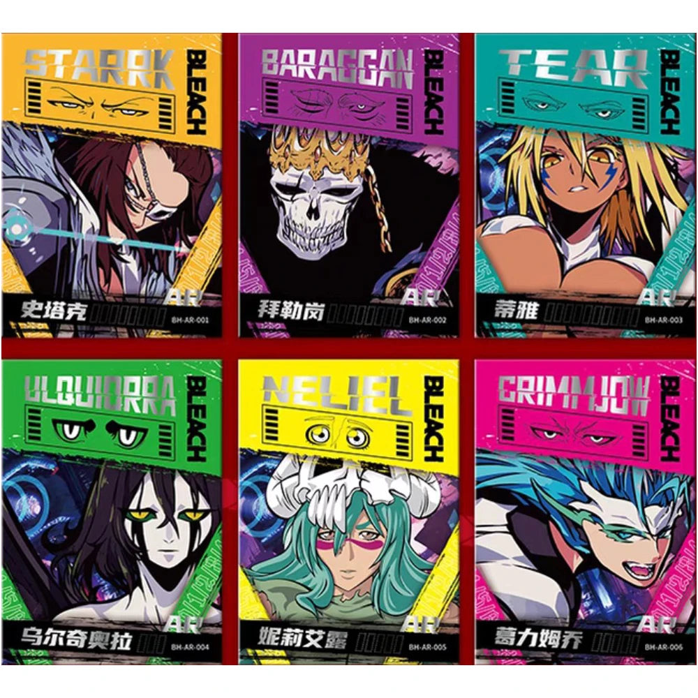 KABAG Japanese Anime Bleach Collection Cards Toys Gift for Kids Child TCG CCG Cartas Games Card Box Children Birthday Gift
