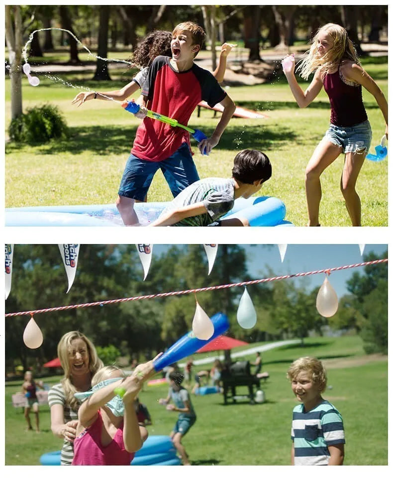Filling Water Balloons Funny Summer Outdoor Toy Balloon Bundle Water Balloons Bombs Novelty Gag Toys For Children