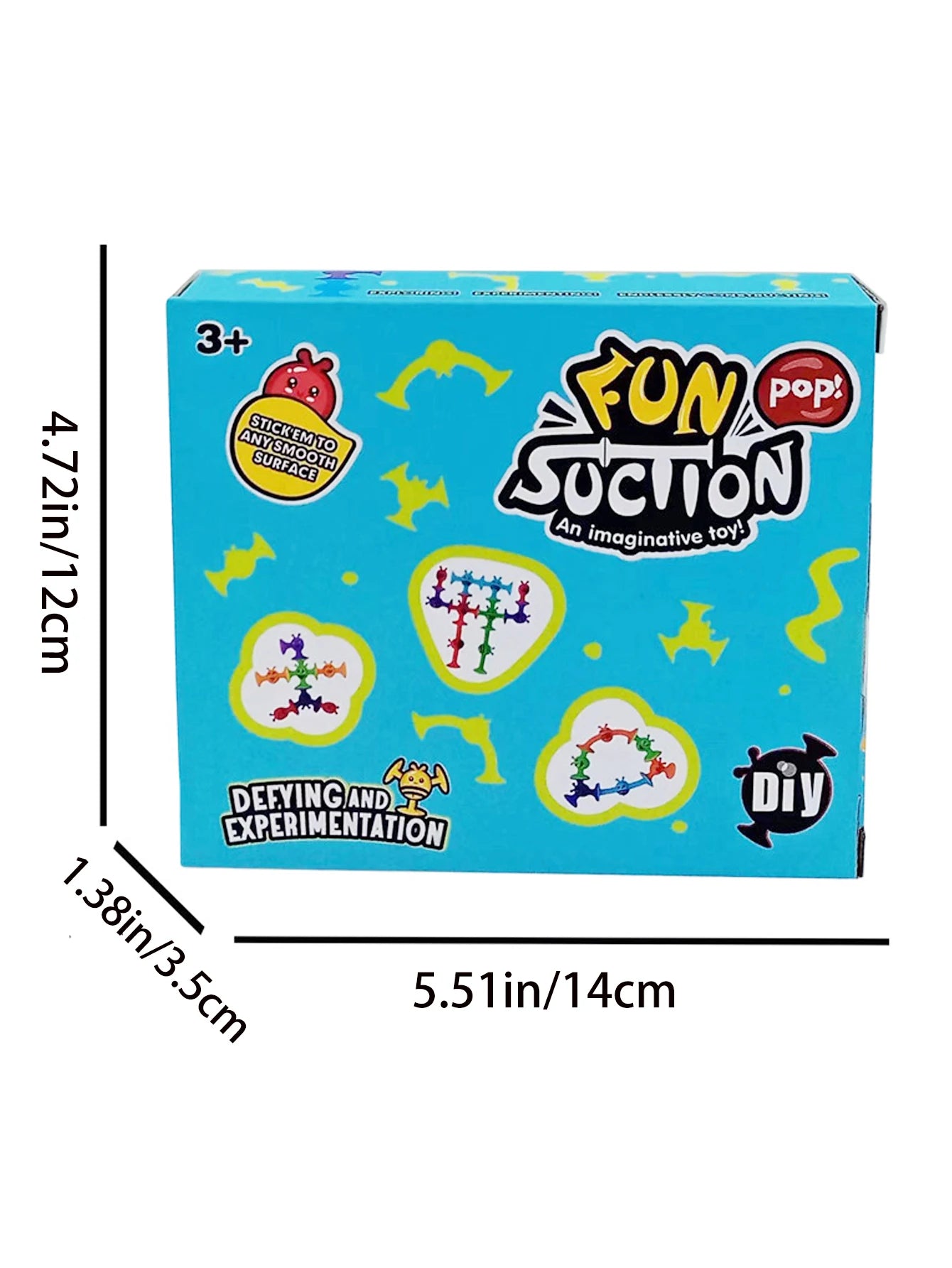 Small Bees Suction Cup Toys Set,Soft Building Blocks Pop Sucker,Parent-child Interactive Game, Window Bath Toys