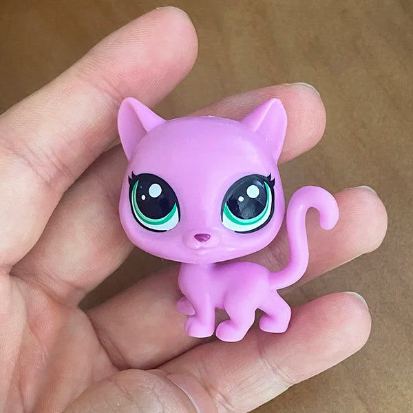 Buy 5 Get 2 Gifts 4-5 cm Loose Old Pet Shop Toys Cat Puppy Kitten Figure Mini Toy Figures Classic Little Pet Toys