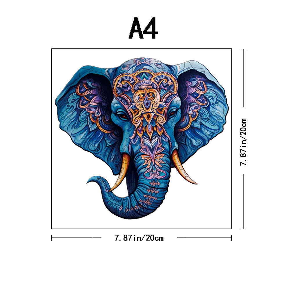 Wooden Puzzle - Irregular Animal Shaped Wooden Puzzle - High Difficulty Magic Puzzle Intelligence Toy - Exquisite Birthday Gift