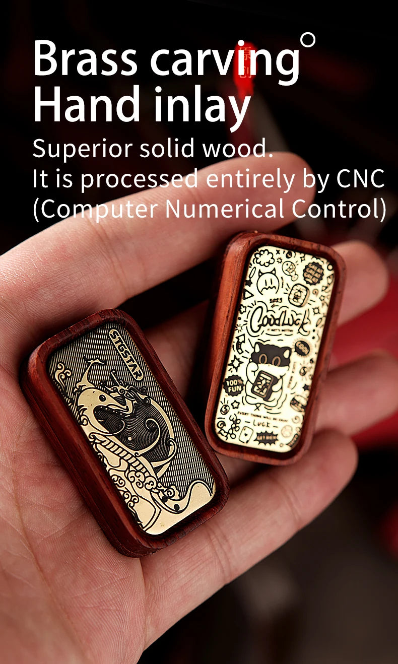 Magnetic EDC finger toys mahogany push cards stress-relieving sliders fidget spinners DDHD tools gifts for boys