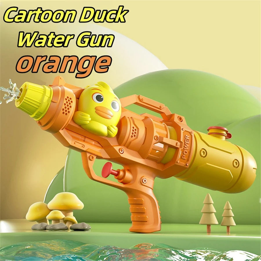 Dinosaurs, ducks, sharks, twin sprinklers, water gun toys, water fights, family gatherings, party games, water pools, beach toys