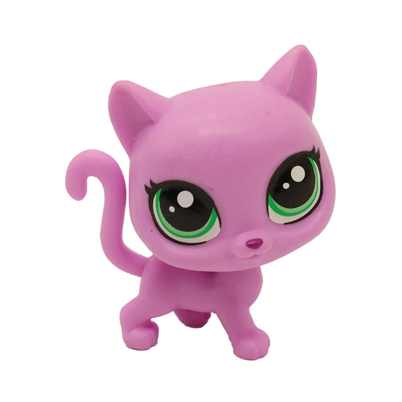 Buy 5 Get 2 Gifts 4-5 cm Loose Old Pet Shop Toys Cat Puppy Kitten Figure Mini Toy Figures Classic Little Pet Toys