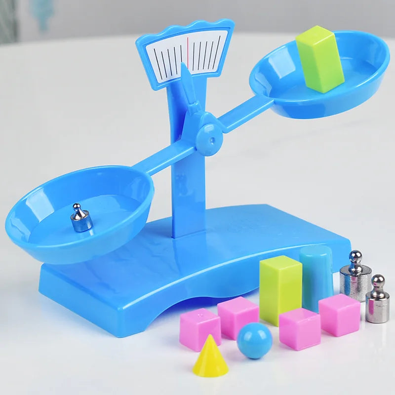 Children Scales Parish Teaching Aids Montessori Toys Math Set Weight Balance Perception Thinking Game Educational Learning Toys