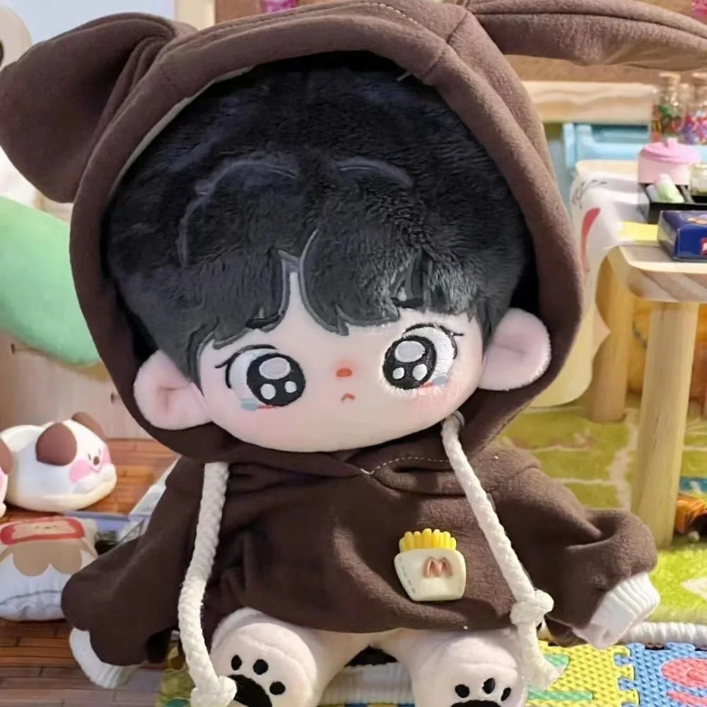 Cute Clothes Hoodies for 20cm Cotton Dolls Outfits Sweatshirt Cute Doll 20cm Clothes Hoodie Mini Mini Clothes Handmade Hoodies