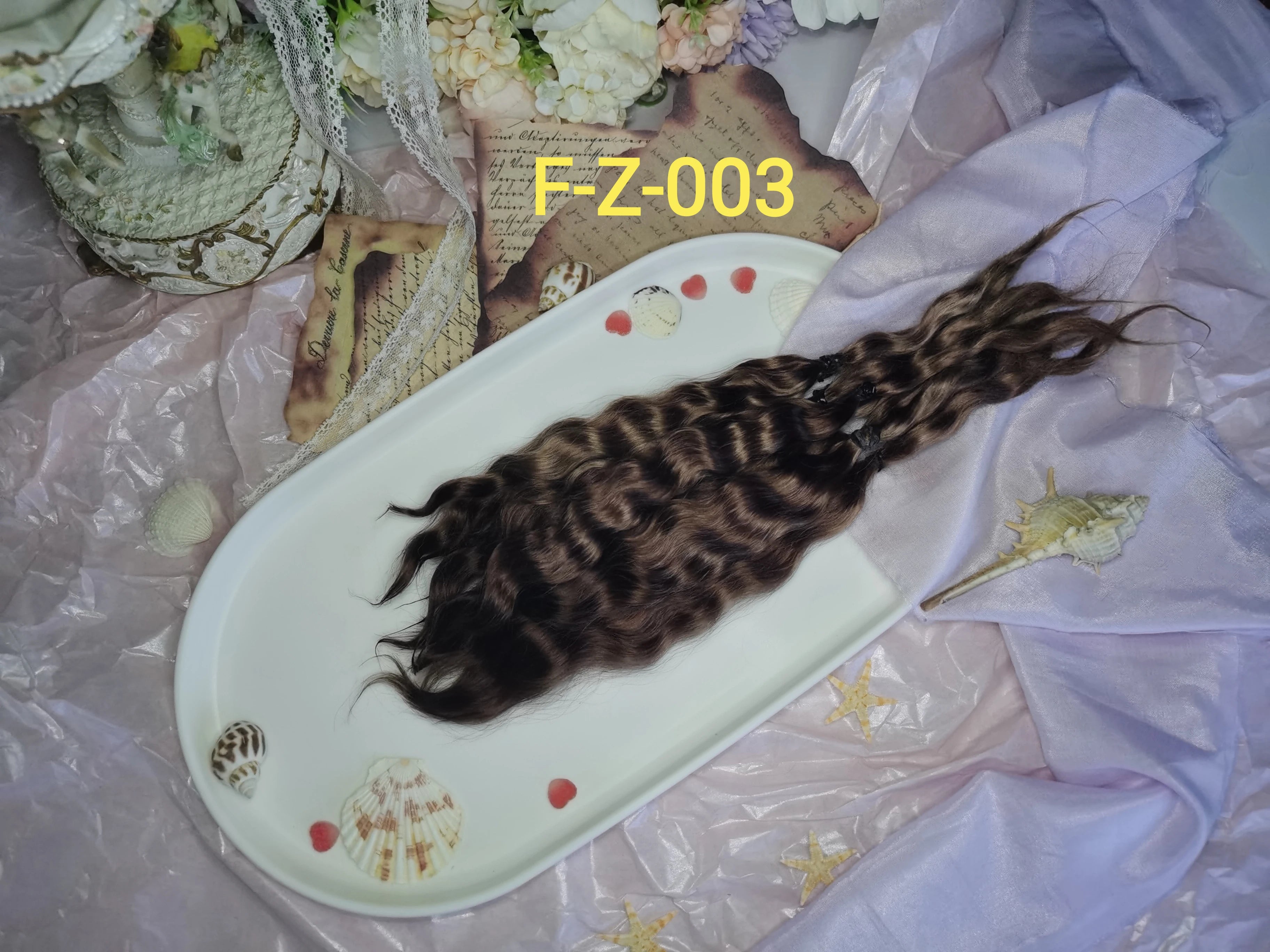 Top Quality Reborn Doll Pure Mohair various colors Handrooted Doll DIY Reborn baby BJD hair for Dolls blythe ob24 ob11