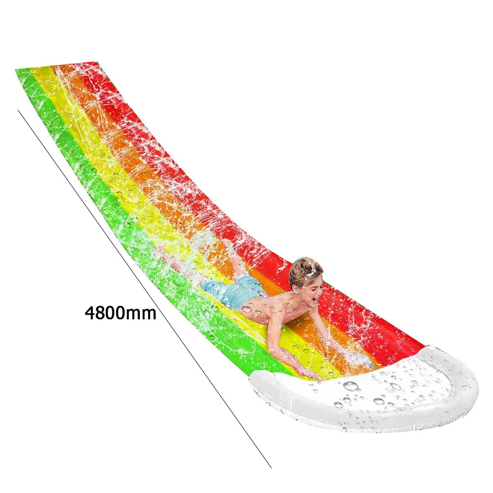 Games Center Backyard Children Adult Toys Inflatable Water Slide Pools Children Kids Summer Gifts Backyard Outdoor Water Toys