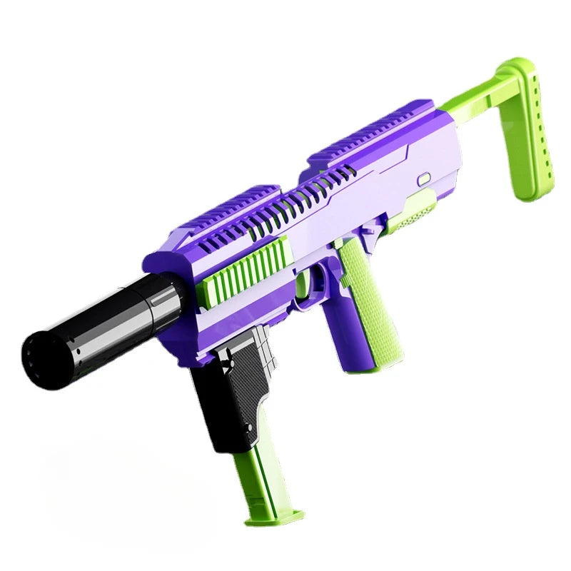 M1911 Carbine Soft Bullets Dual Mode Rifles Automatic Shell Ejection Continuous Firing Toy Guns With Laser Drum Outdoor Cs Gifts