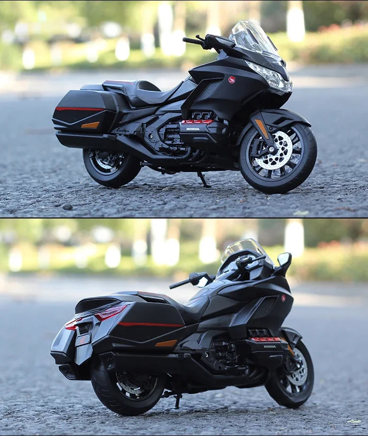 WELLY 1:12 2020 Honda Gold Wing Motorcycle Simulation Alloy Model Adult Collection Decoration Gifts Toys for Boys