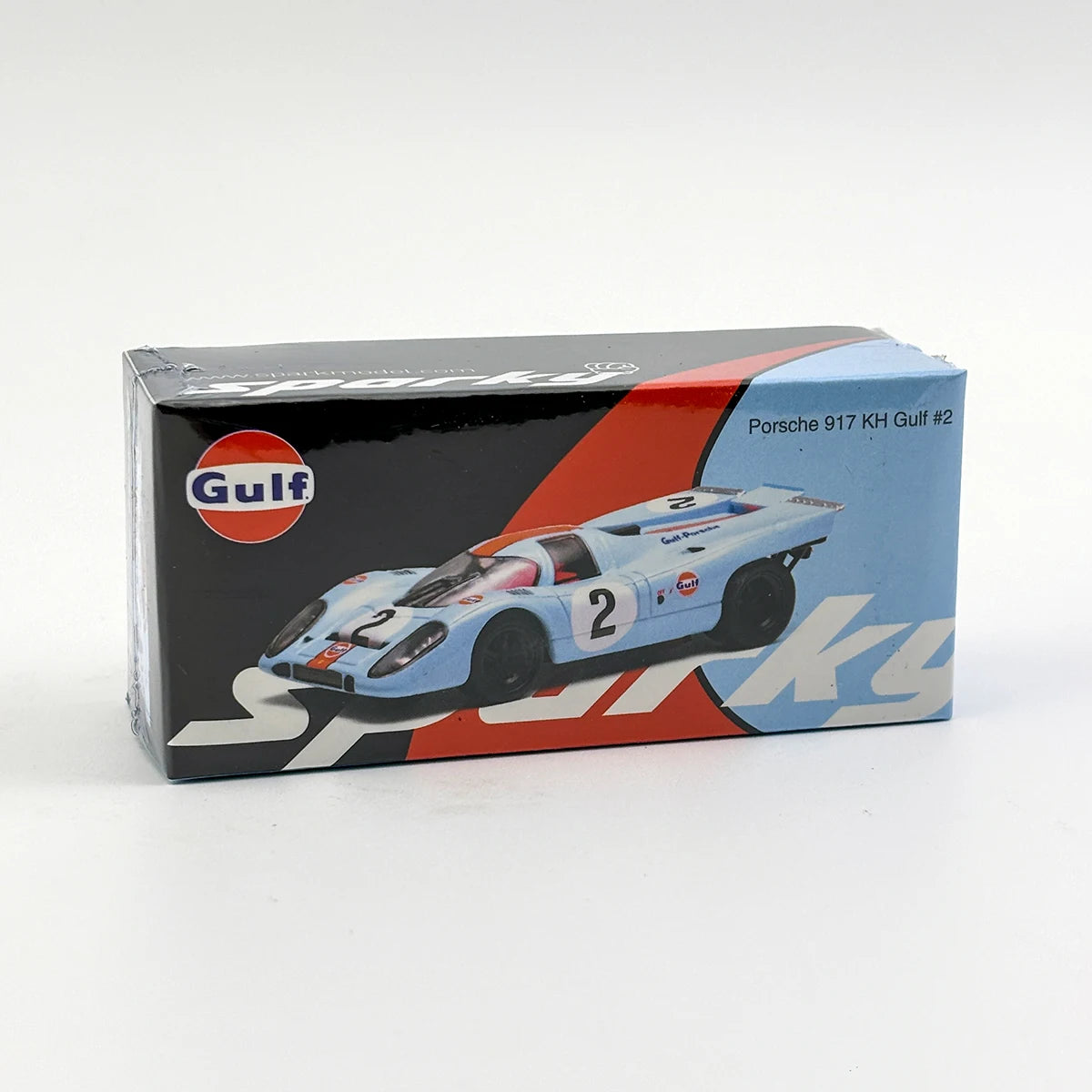 Sparky&Tiny 1/64 Porsche 917 KH Gulf #2 Alloy Toy Motor Vehicle Diecast Metal Model Gifts