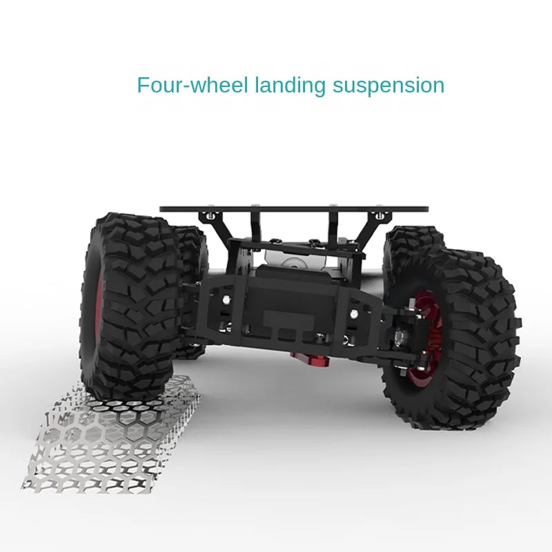 RC Ackerman Chassis with Motor Robot Car Supporting ROS System and Sport Camera for Raspberry For Arduino Robot Car DIY Kit