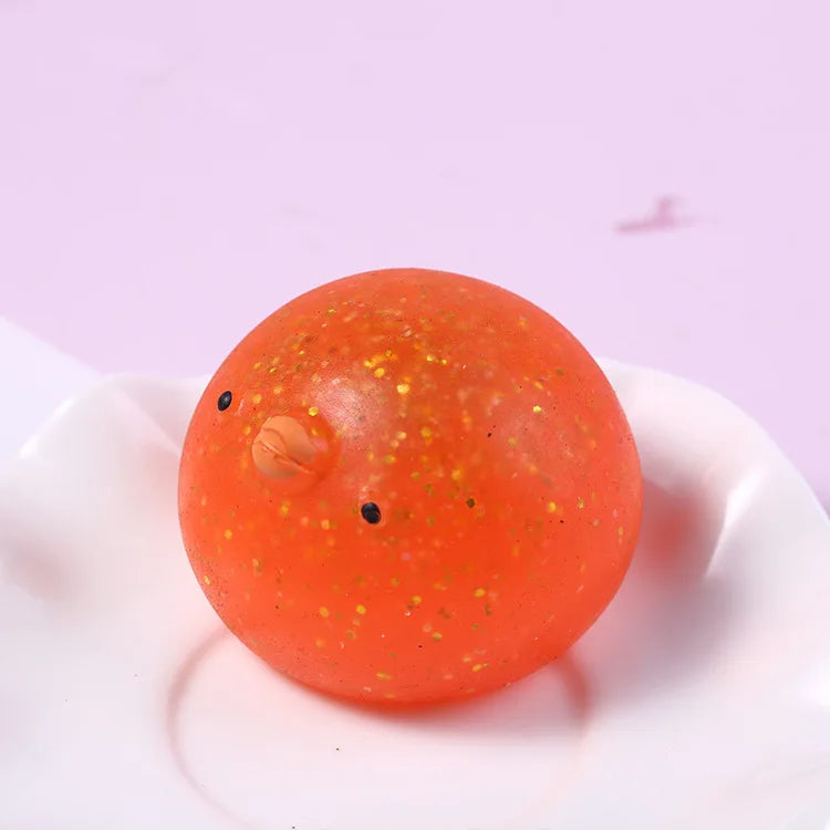 Kawaii Animal Soft Cute Fun Sensory Antistress Squeeze Toys Spongy Squishy Mochi Fidget Toys Sticky Antistress Ball Kids