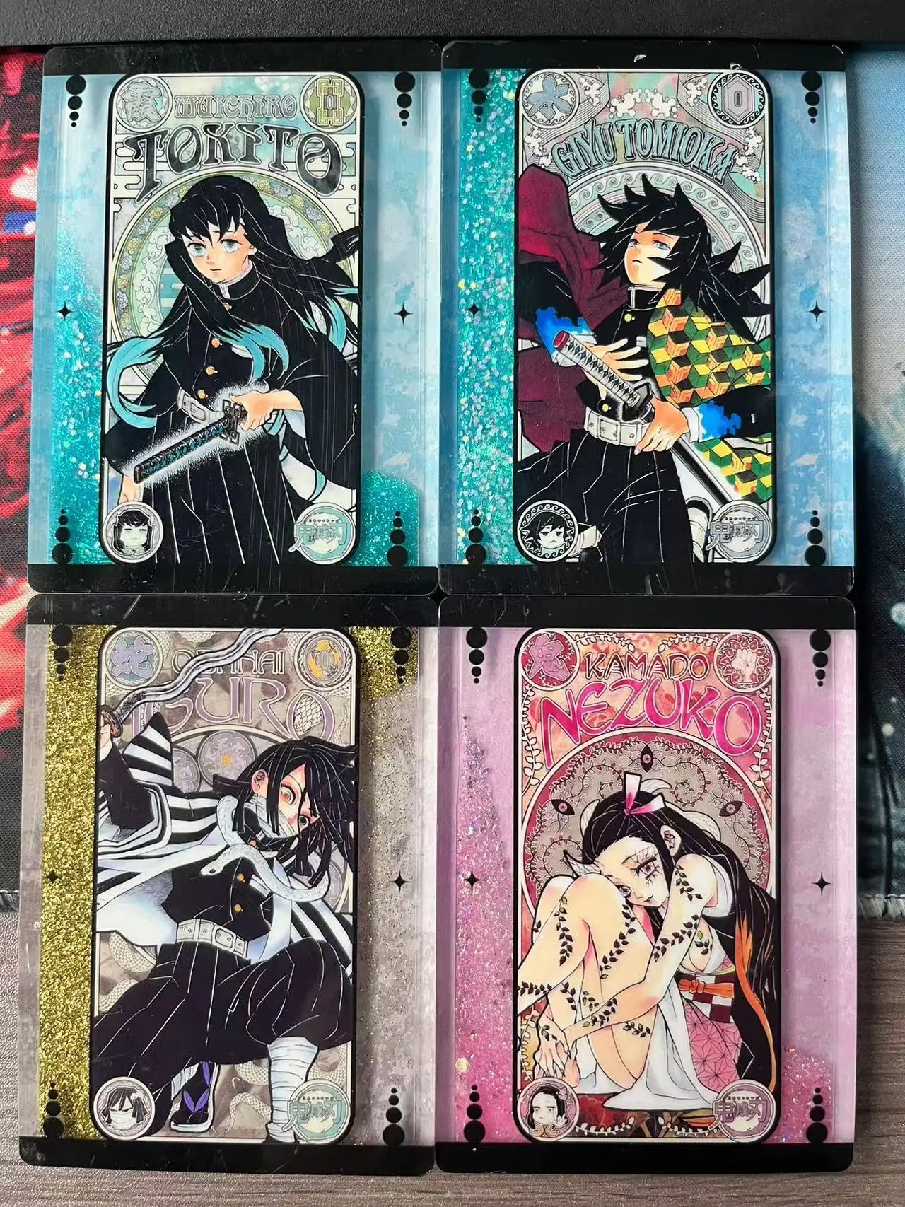 Various Case Anime Collection Cards