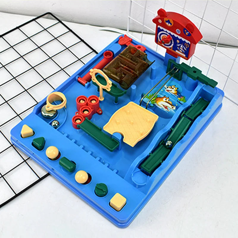 Children Intellectual Desktop Game Educational Toys Water Park Ball Maze Screwball Scramble Toy Kid Developing Activity Park Toy