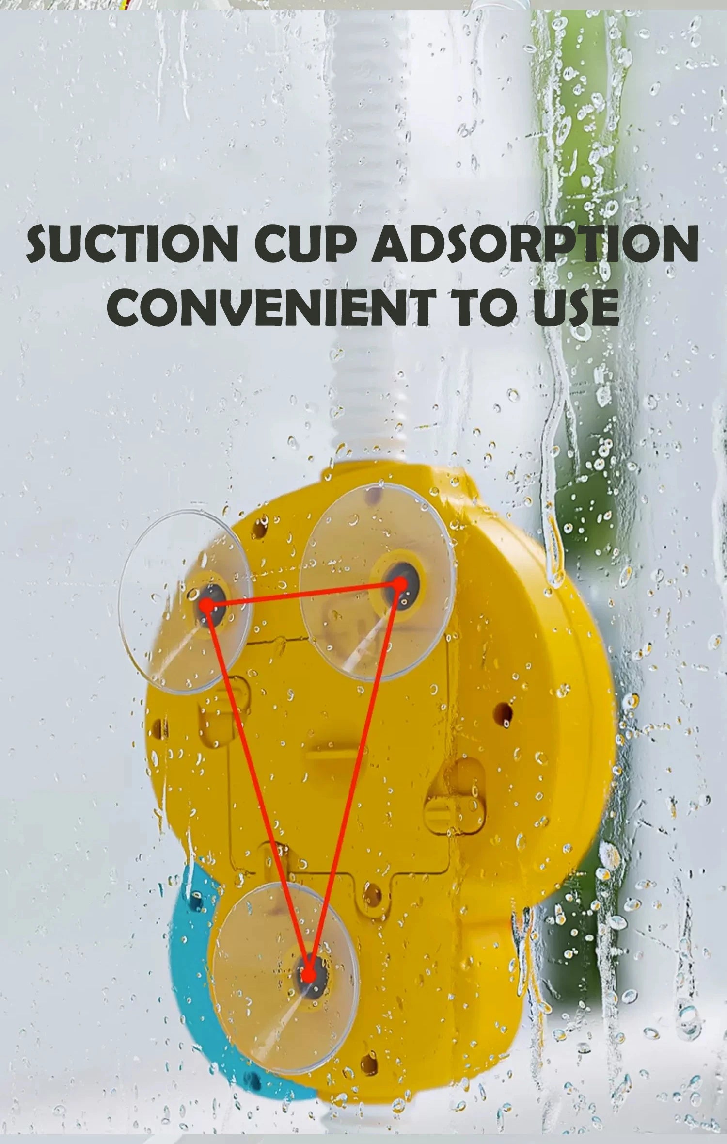 Baby shower toy with water spray, duckling flower model, rotating faucet, electric shower, water spray, swimming, baby shower to