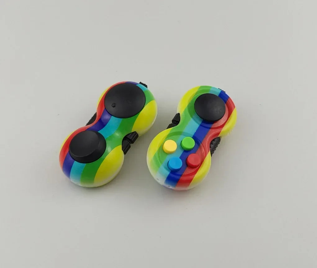 Antistress Toys Fidget Decompression Toy with 8 Functions Fidget Controller Stress Reducer Toy Relieves Stress and Anxiety Toys